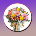 Renkli Çiçek Aranjmanı