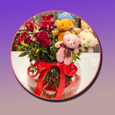 Vazoda Kırmızı Gül Aranjmanı