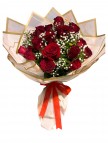 Dev Aşk 15'li Kırmızı Gül Buketi